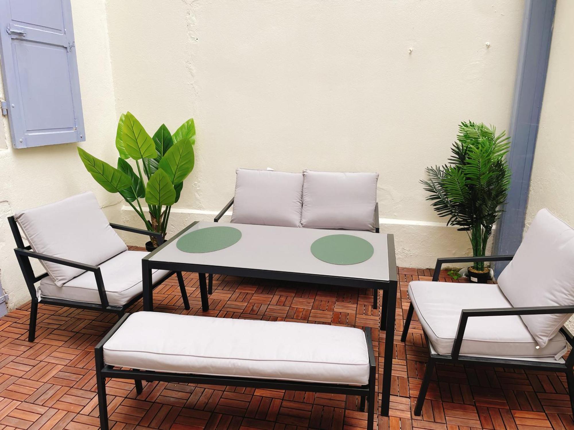 Villa Muguette - Coeur De Vichy- Rdc-Veranda Sur La Terrasse Exteriér fotografie